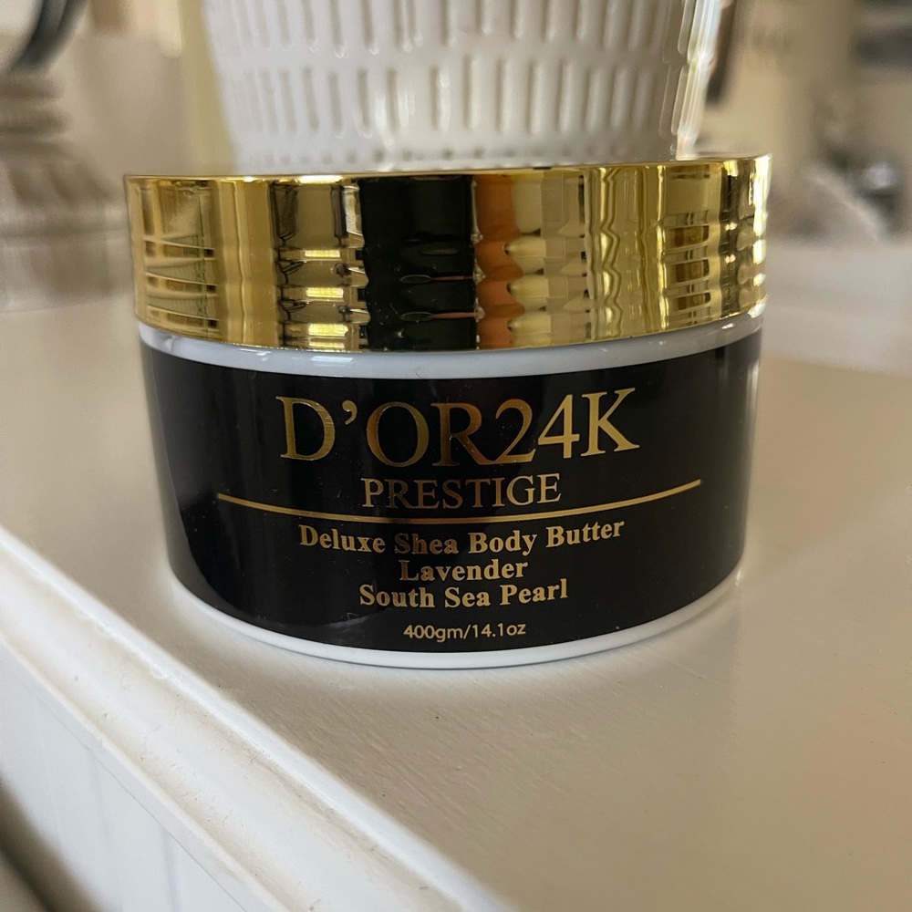 Prestige Black and Gold Shea Body Butter